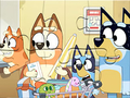 Jogo Quebra-cabeça: Dia de Compras Bluey  online