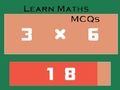 Jogo Aprenda MCQs de matemática  online