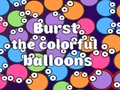 Jogo Estourar os balões coloridos  online