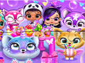 Jogo Quebra-cabeça: Família Fluvsies  online