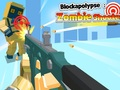 Jogo Atirador de Zumbis Blockapolypse  online