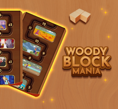 Jogo Mania de blocos de madeira  online