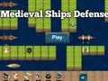 Jogo Defesa de navios medievais  online