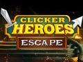 Jogo Fuga dos Heróis Clicker  online