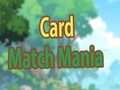 Jogo Mania de correspondência de cartas  online