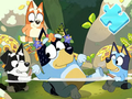 Jogo Quebra-cabeça: Bluey Pool Spa  online