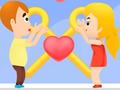 Jogo História de amor de quebra-cabeça de alfinetes  online