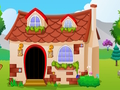 Jogo Linda garota resgatada da casa da floresta  online