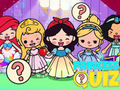 Jogo Teste para crianças: Teste da princesa  online