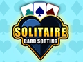 Jogo Quebra-cabeça de classificação de cartas de paciência  online