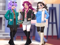 Jogo Inverno feminino na moda  online