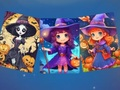 Jogo Quebra-cabeça assustador de Halloween  online