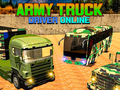 Jogo Motorista de caminhão do exército on-line  online