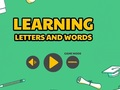 Jogo Aprendendo letras e palavras  online