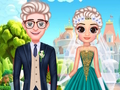 Jogo Coroa e vestido de casamento de princesa  online