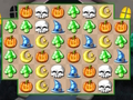 Jogo Halloween Burst combinar 3 quebra-cabeça  online