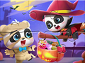 Jogo Quebra-cabeça: Bebê Panda Halloween  online
