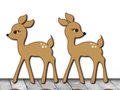 Jogo Encontre o lindo cervo Bambi  online