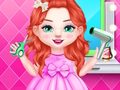 Jogo Salão de cabeleireiro Baby Bella Braid  online