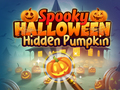 Jogo Abóbora escondida assustadora de Halloween  online