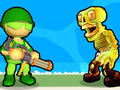 Jogo Destruição de Stickman Zumbi  online