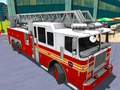 Jogo Simulador de condução de caminhão de bombeiros 2024  online