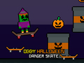 Jogo Obby Halloween Perigo Skate  online