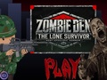 Jogo Covil de Zumbis: O Sobrevivente Solitário  online