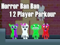 Jogo Horror Ban Ban 1 2 Jogadores Parkour  online