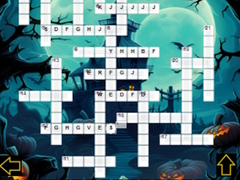 Jogo Palavras cruzadas de Halloween  online