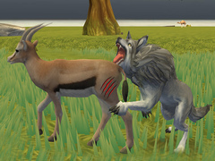Jogo Simulador de vida de lobo  online