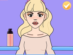Jogo Vestir moda boneca de papel  online