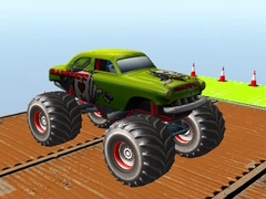 Jogo Caminhão monstro com mega rampa  online