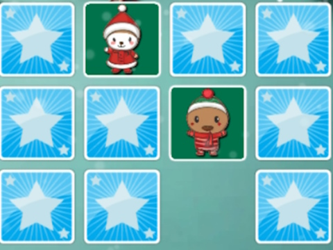 Jogo Jogo de Memória de Natal  online