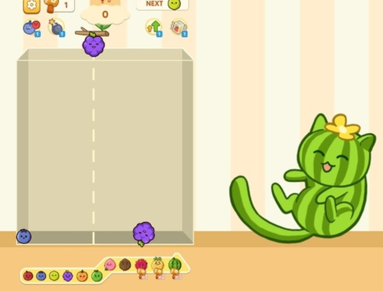 Jogo Jogo Fruit Merge Juicy Drop  online