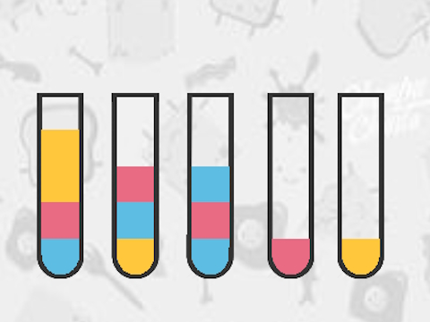 Jogo Classificação de cores de água  online