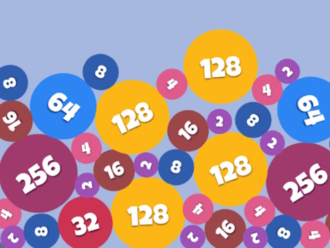 Jogo Bolas de jogo de 2048  online