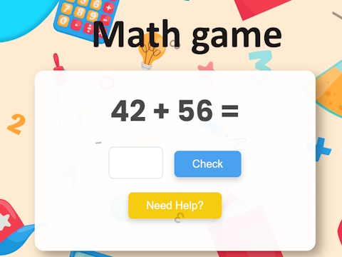 Jogo Jogo de matemática  online