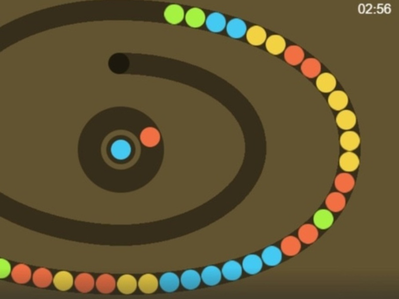 Jogo Atirador de bolhas  online