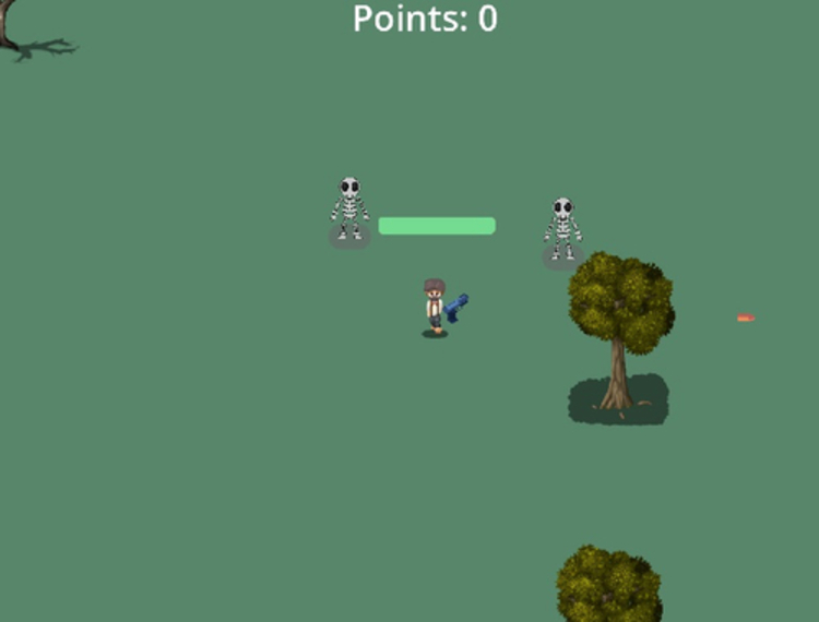 Jogo Cemitério de Esqueletos  online