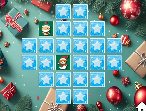 Jogo Jogo de Memória de Natal  online