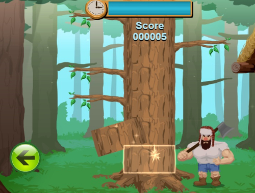 Jogo Corte de madeira  online