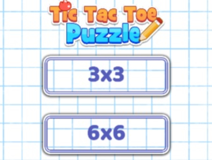 Jogo Quebra-cabeça Tic Tac Toe  online