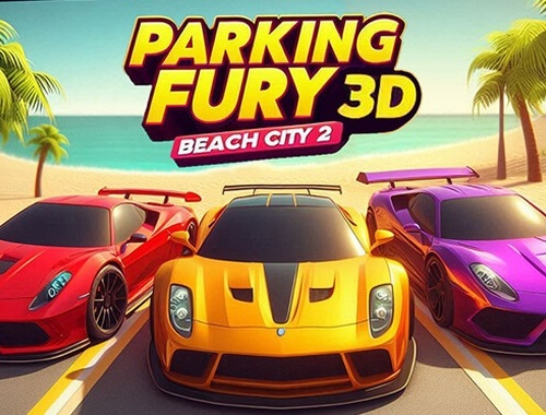 Jogo Fúria de estacionamento 3D: Beach City 2  online