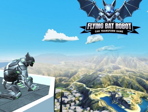 Jogo Robô Morcego Voador  online