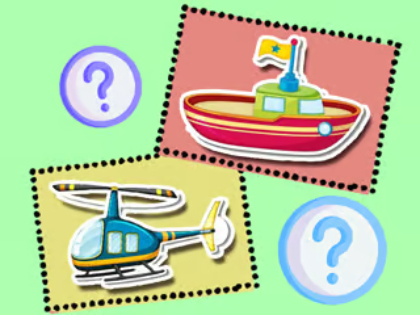 Jogo Questionário infantil: conheça o veículo  online