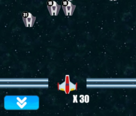 Jogo Blasters espaciais  online