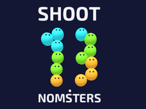 Jogo Atire em 13 Nomsters  online