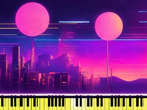 Jogo Jogo de piano estrela 5  online
