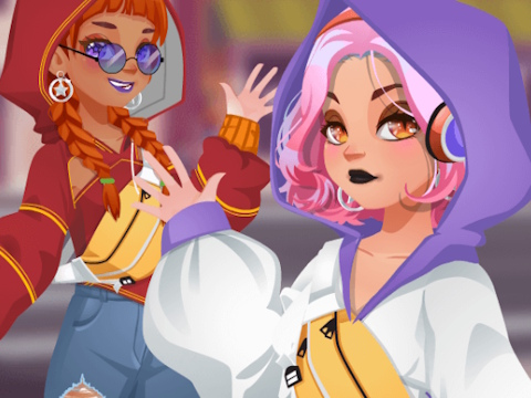 Jogo Estilo Capuz Adolescente  online